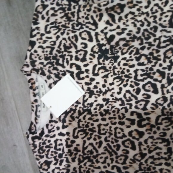 the new society kids leopard print sweatshirt size 12 - Picture 2 of 3